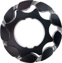 Boundary 2011+ Ford Coyote Mustang/GT350 Billet Black Oil Pump Gear - Vane Ported MartenWear Treated - Mammoth Racing -