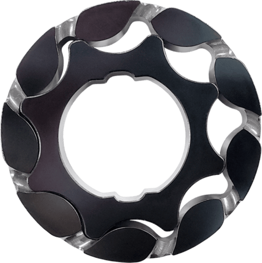 Boundary 2011+ Ford Coyote Mustang/GT350 Billet Black Oil Pump Gear - Vane Ported MartenWear Treated