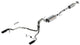 Borla F-150 2021 5.0L 4dr CC SB EC STB Lariat/KR/Pltm/LTD 3/2.25 SRE Cat-Back Touring Black CHR Tips - Mammoth Racing -