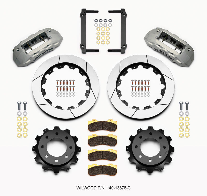 Wilwood Tx6r Rear Kit 16.00in Clear Ano 1999-2010 GM H2 / 2500 4.63 Cntr - My Store