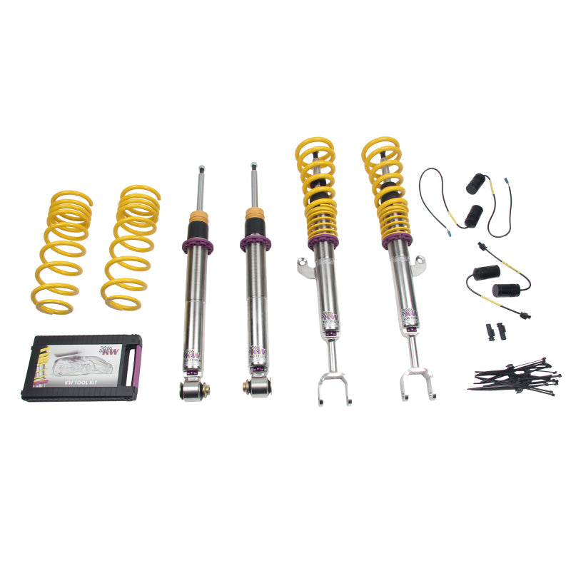 KW Coilover Kit V3 13+ MBW M5 F10 (5L) Sedan (inc EDC Delete Unit) - Mammoth Racing -