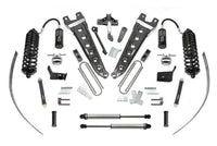 Fabtech 11-16 Ford F250 4WD w/o Factory Overload 8in Rad Arm Sys w/4.0 R/R & 2.25 - Mammoth Racing -