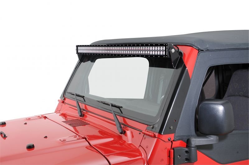 KC HiLiTES 97-06 Jeep TJ Overhead Mount Bracket Set for 50in. C-Series/Gravity Pro6 LED Light Bars - Mammoth Racing -