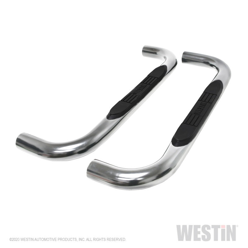 Westin 19-20 Chevy/GMC Silverado/Sierra 1500 Regular Cab E-Series 3 Nerf Step Bars - Stainless Steel - Mammoth Racing -