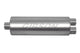Gibson SFT Superflow Center/Dual Round Muffler - 7x24in/3in Inlet/2.5in Outlet - Stainless - Mammoth Racing -