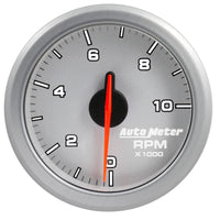 Autometer Airdrive 2-1/6in Tachometer Gauge 0-10k RMP - Silver - My Store