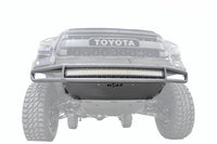 N-Fab M-RDS Front Bumper 14-17 Toyota Tundra - Gloss Black w/Silver Skid Plate - Mammoth Racing -