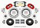 Wilwood Narrow Superlite 6R Front Hub Kit 14.00in Drill Red WWE ProSpindle (5x4.75in 5x5.00in Hub) - My Store