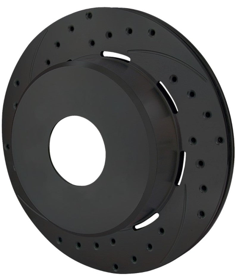 Wilwood Rotor-1.91in Offset-SRP-BLK-Drill-LH 11.00 x .810 - Blank - My Store