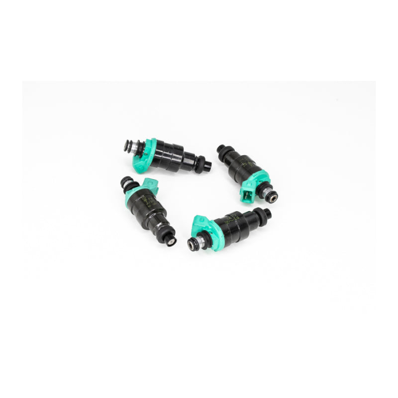 DeatschWerks Universal 350cc Low Impedance 1mm Upper Injector - Set of 4 - Mammoth Racing -