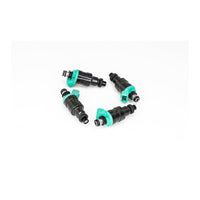 DeatschWerks Universal 350cc Low Impedance 1mm Upper Injector - Set of 4 - Mammoth Racing -
