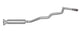 Gibson 96-01 Ford Explorer Eddie Bauer 5.0l 2.5in Cat-Back Single Exhaust - Stainless - Mammoth Racing -