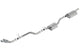Borla 2020 Jeep Gladiator JT 3.6L V6 AWD Touring Dual Side Catback w/ Chrome Tips - Mammoth Racing -
