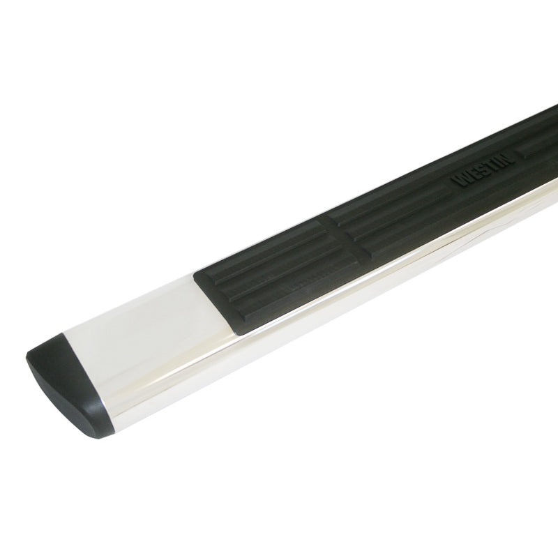 Westin Premier 6 in Oval Side Bar - Stainless Steel 91 in - Stainless Steel - Mammoth Racing -