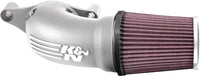 K&N 17-18 Harley Davidson Touring Models Performance Air Intake System Silver - Mammoth Racing -
