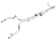 AWE Tuning 22-23 GMC Sierra 1500 AT4X 6.2L 0FG Catback Split Dual (Flat Bumper) - Bashguard(No Tips) - Mammoth Racing -