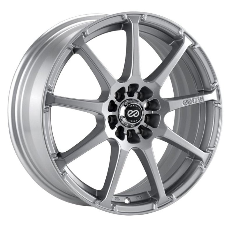 Enkei EDR9 16x7 5x100/114.3 45mm offset 72.6 Bore Diameter Silver Wheel - Mammoth Racing -