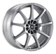 Enkei EDR9 17x8 5x112/114.3 45mm Offset 72.6 Bore Dia Silver Wheel - Mammoth Racing -