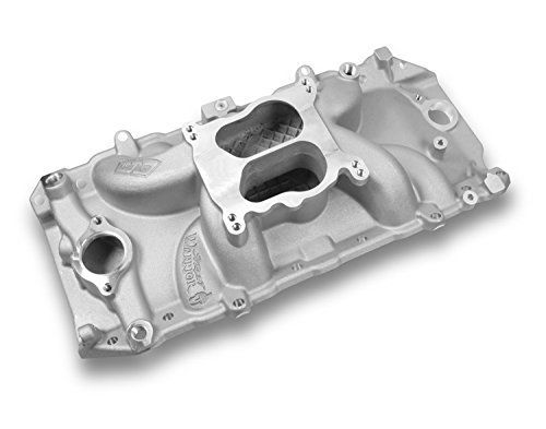 Weiand 8123 Street Warrior Square/Spread Bore Satin Oval Port Intake Manifold - My Store