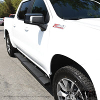 Westin 2019 Chevrolet Silverado/Sierra 1500 Crew Cab R7 Nerf Step Bars - Black - Mammoth Racing -