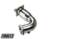 Turbo XS 2015+ Subaru WRX Front Pipe w/ Catalytic Converter - Mammoth Racing -