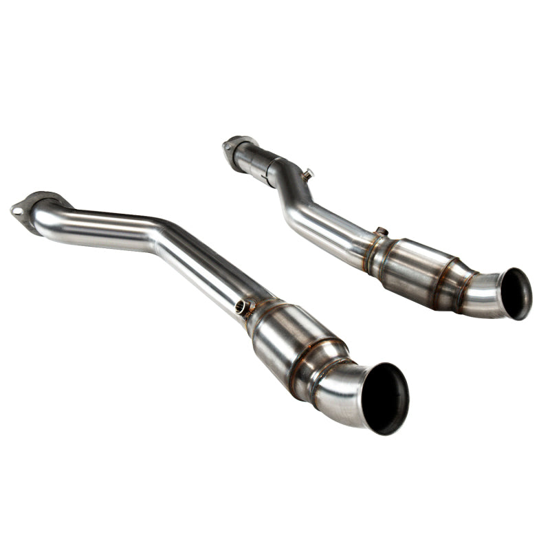 Kooks 2011+ Jeep Grand Cherokee 5.7l 3in x OEM SS Green Catted Connection Pipes - Mammoth Racing -