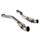 Kooks 2011+ Jeep Grand Cherokee 5.7l 3in x OEM SS Green Catted Connection Pipes - Mammoth Racing -