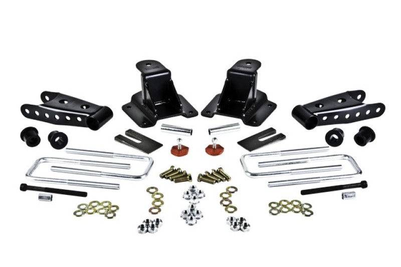 Belltech Shackle AND Hanger KIT 94-00 Dodge RAM 3500 4inch - Mammoth Racing -