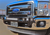 N-Fab Light Bar 99-07 Ford F250/F350 Super Duty/Excursion - Tex. Black - Multi-Mount - Mammoth Racing -