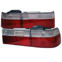 Spyder Honda Accord 90-91 4Dr Euro Style Tail Lights- Red Clear ALT-YD-HA90-RC - Mammoth Racing -
