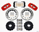 Wilwood Aero4 RearTruck Kit 14.25in Drill Red 1999-2010 GM 1500-suv 1 Piston OE Caliper - My Store