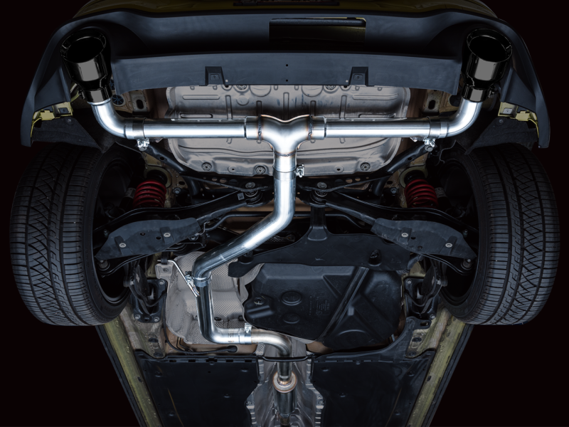 AWE 2022 VW GTI MK8  Track Edition Exhaust - Diamond Black Tips - Mammoth Racing -