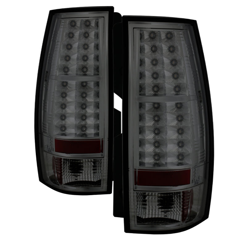 Spyder Chevy Suburban/GMC Yukon/Yukon Denali 07-14 LED Tail Lights Smke ALT-YD-CSUB07-LED-SM - Mammoth Racing -