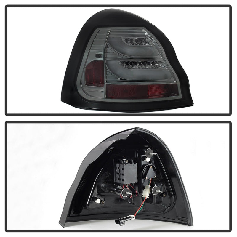 Spyder Pontiac Grand Prix 04-08 Light Bar LED Tail Light Smoke ALT-YD-PGP04-LED-SM - Mammoth Racing -
