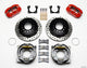 Wilwood Dynapro Low-Profile 11.00in P-Brake Kit Drill-Red 58-64 Olds/Pontiac Ends 2.81in Offset - Mammoth Racing -