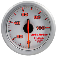 Autometer Airdrive 2-1/6in Fuel Pressure Gauge 0-100 PSI - Silver - My Store