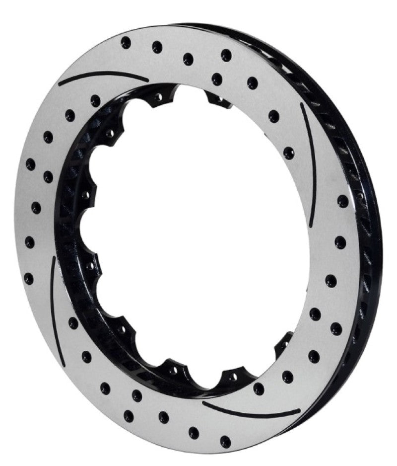 Wilwood Rotor-SRP48 SPC-37-LH-BLK-Drill 13.06 x 1.25 - 12 on 8.75in - My Store