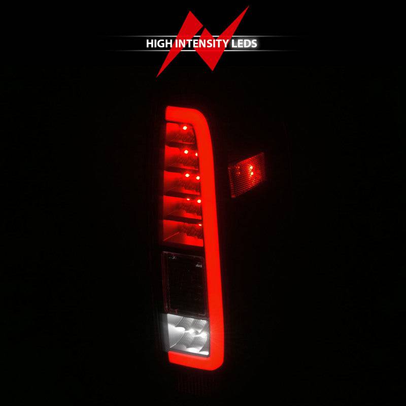 ANZO 2005-2021 Nissan Frontier LED Taillights Black Housing/Smoke Lens - My Store