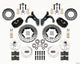Wilwood Forged Dynalite Front Kit 11.00in Drilled 69-70 Impala Drum/Disc 69-82 Vette - Mammoth Racing -
