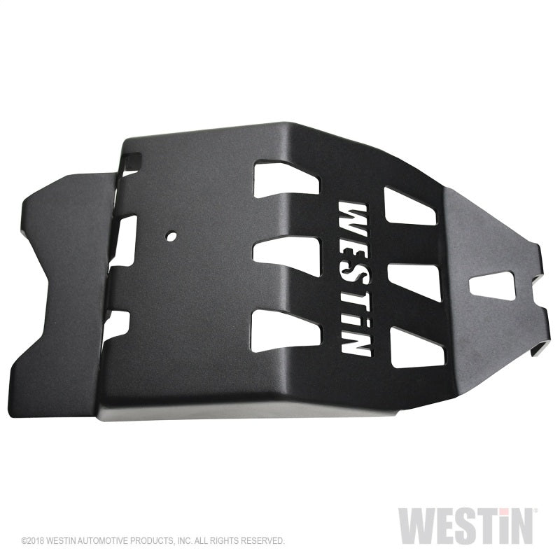Westin/Snyper 18-21 Jeep Wrangler JL Oil Pan Skid Plate - Textured Black - Mammoth Racing -