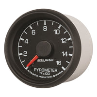 Autometer Factory Match Ford 52.4mm Full Sweep Electronic 0-1600 Deg F EGT/Pyrometer Gauge - My Store