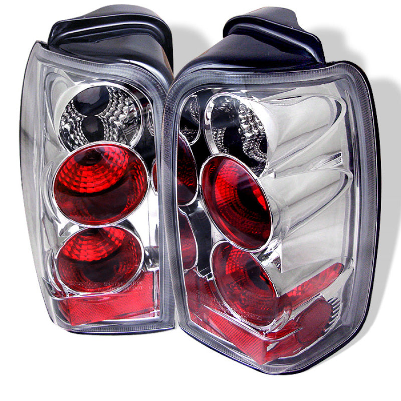 Spyder Toyota 4 Runner 96-02 Euro Style Tail Lights Chrome ALT-YD-T4R96-C - Mammoth Racing -