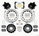 Wilwood Combination Parking Brake Rear Kit 12.88in Drilled 2013-Up Ford Focus ST w/ Lines - Mammoth Racing -