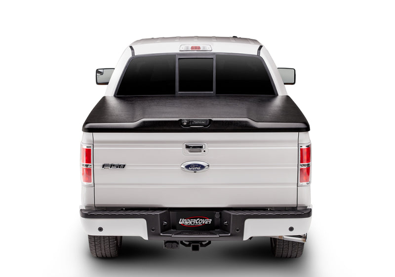 UnderCover 14-18 GMC Sierra 1500 (19 Limited) 6.5ft Elite Bed Cover - Black Textured - Mammoth Racing -