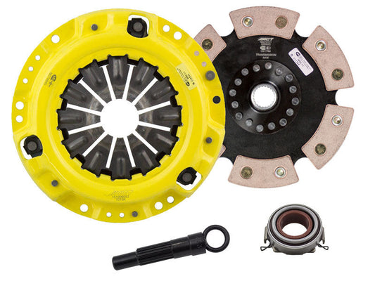 ACT 1986 Toyota Corolla XT/Race Rigid 6 Pad Clutch Kit - Mammoth Racing -