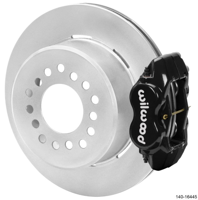Wilwood Chevrolet 7-5/8in Rear Axle Dynalite Disc Brake Kit 12.19in Rotor -Black Caliper - My Store