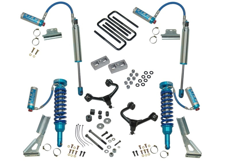 Superlift 05-20 Toyota Tacoma 4WD (Excl TRD Pro Models) - w/ King Shocks 3in Lift Kit - Mammoth Racing -