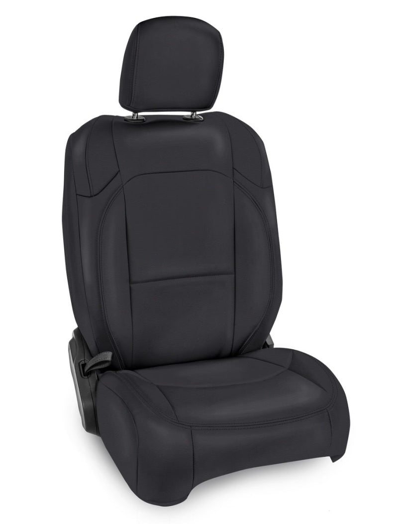 PRP 2018+ Jeep Wrangler Jlu/4 Door/ Jeep Gladiator JT/ Rubicon Front Seat Covers (Pair) - All Black - Mammoth Racing -