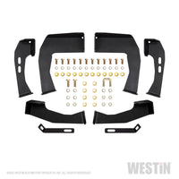 Westin 04-13 Chevy Silverado 1500 Crew Cab 2004-2013 HDX Drop Nerf Step Bars - Textured Black - Mammoth Racing -