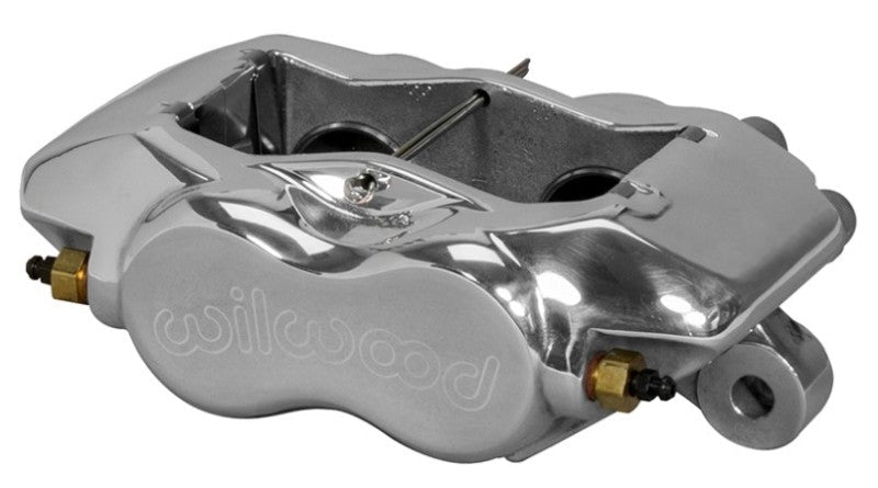 Wilwood Caliper-Forged DynaliteI Polished 1.62in Pistons .38in Disc - Mammoth Racing -